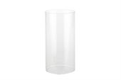 Glas cylinder til lysestage - klar - ø7,0 x 14 cm - 6 stk.